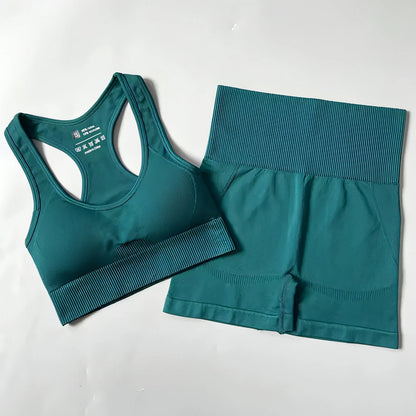 2/3/4PCS Seamless Yoga Activewear Set