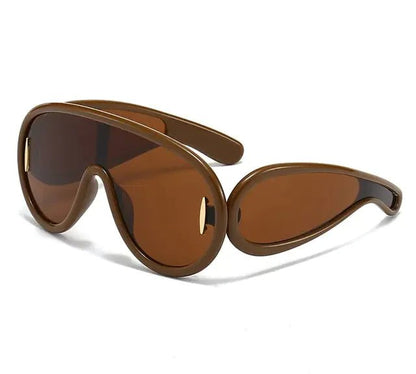 Y2K Sports Punk Sunglasses - Allure SocietyUV Sunglasses