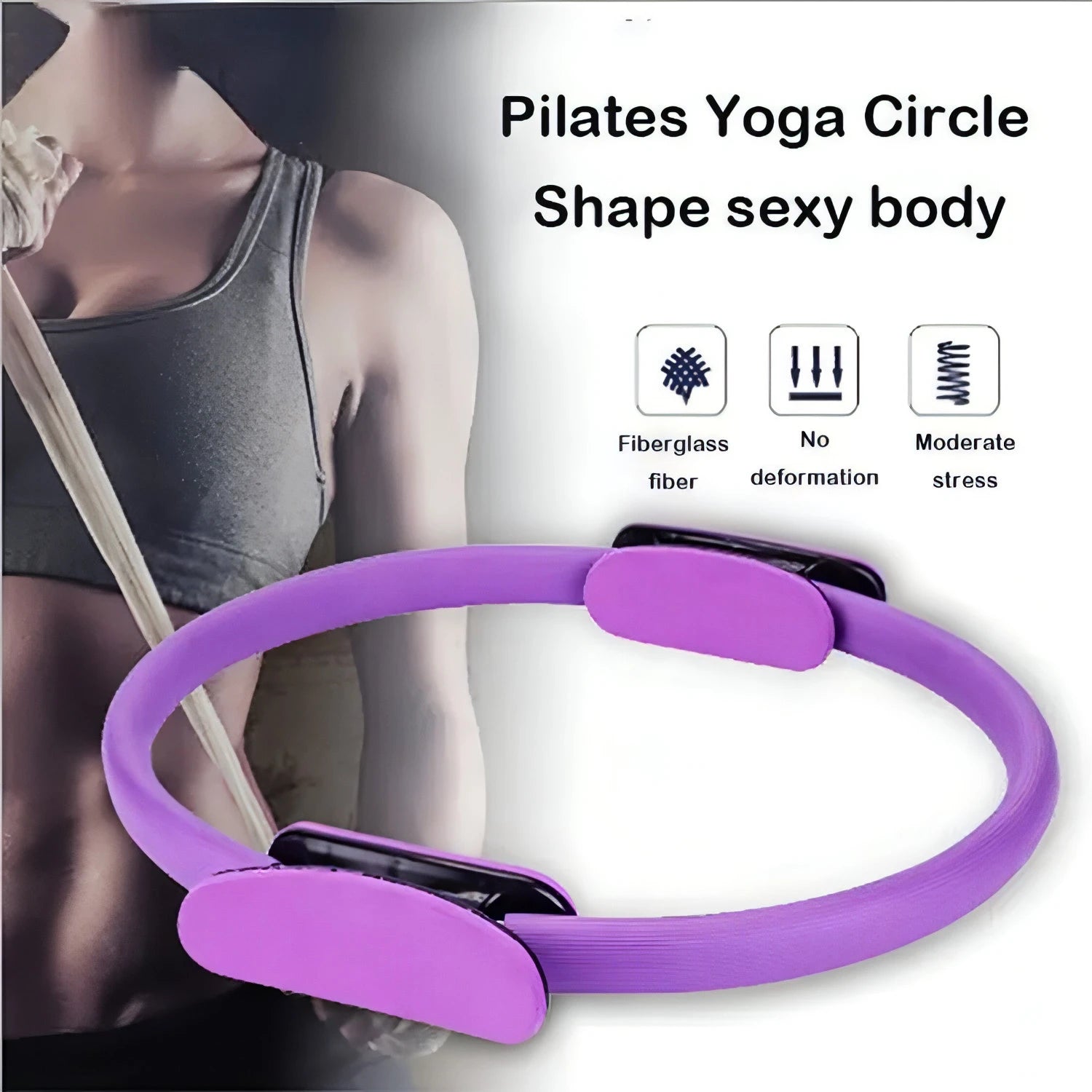 Yoga Exercise Fitness Ring - Allure SocietyFitness Equipment