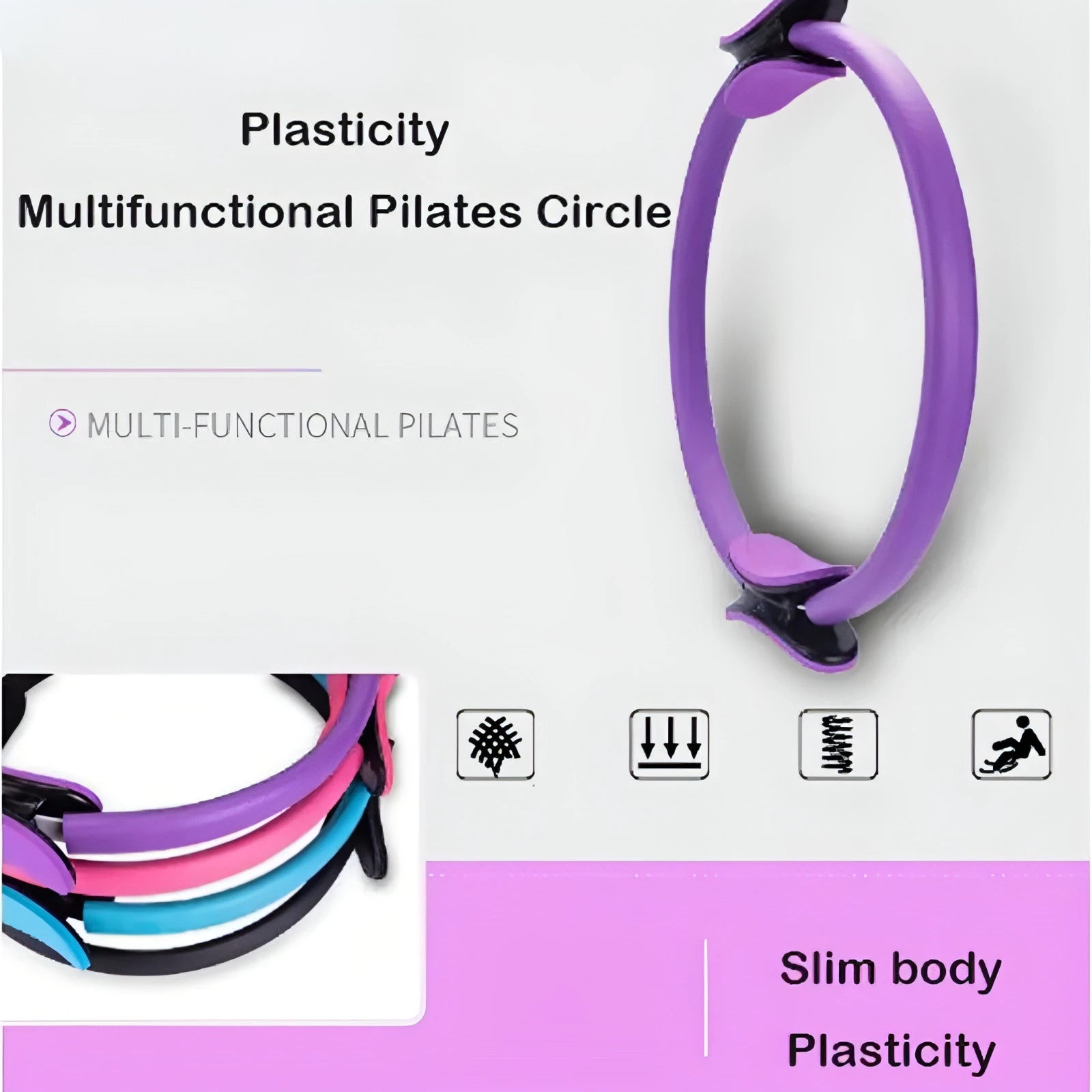 Yoga Exercise Fitness Ring - Allure SocietyFitness Equipment