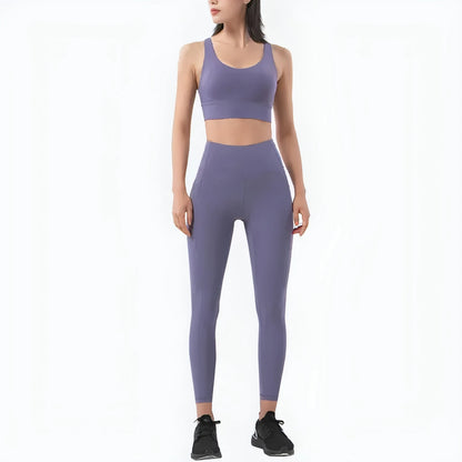 Yoga Suit Fitness Sports Suit - Allure SocietyActivewear Sets