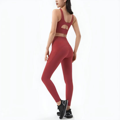 Yoga Suit Fitness Sports Suit - Allure SocietyActivewear Sets