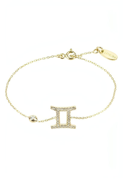 Zodiac Horoscope Star Sign Bracelet Gemini - Allure SocietyBracelets